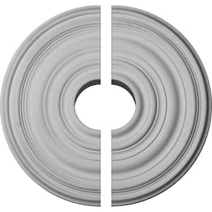 17-3/4 in. x 1-3/8 in. Carton Urethane Ceiling Medallion, 2-Piece (For Canopies up to 5 in.)