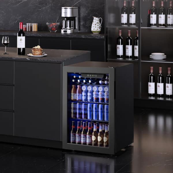 SIMZLIFE 17.4 in. Single Zone 100-Cans Freestanding