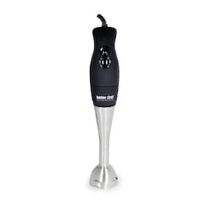 DualPro 2-Speed Black Handheld Immersion Blender with Comfort Handle