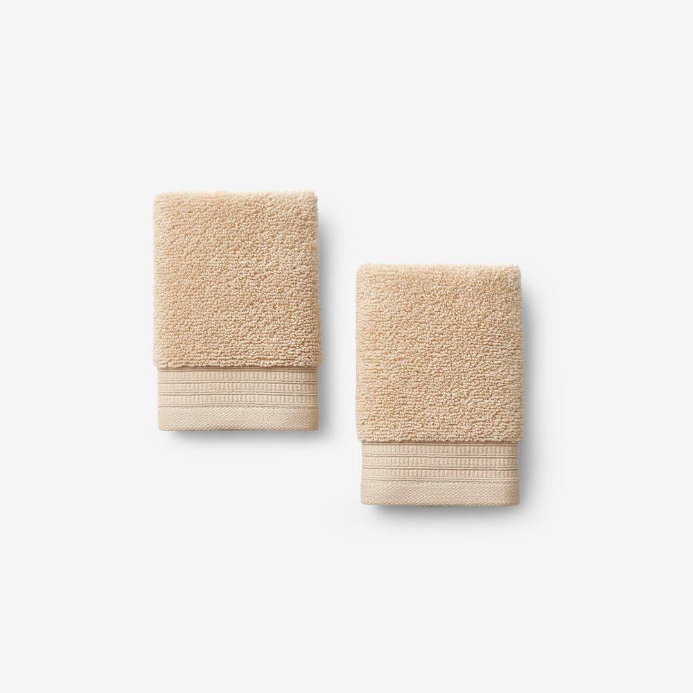 Company Cotton Plush Spa Solid Antique Beige Cotton Single Wash Cloth price history on PriceWatchPro