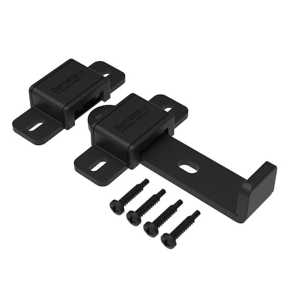 Barrette Outdoor Living 4.812 in. x 3.125 in. Stainless Steel Slide Bar Latch