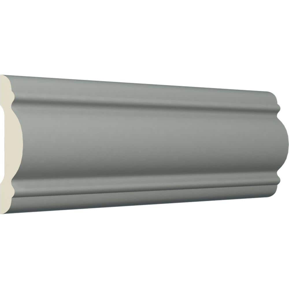 Kepler White Polyurethane Decorative Chair Rail Moulding