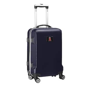 MLB Los Angeles Angels Navy 21 in. Carry-On Hardcase Spinner Suitcase