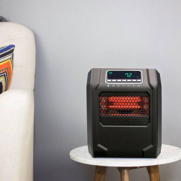 Lifesmart 4-Element Quartz Infrared Electric Large Room Space Heater (4  Pack) 4 x LS-HT1188 - The Home Depot