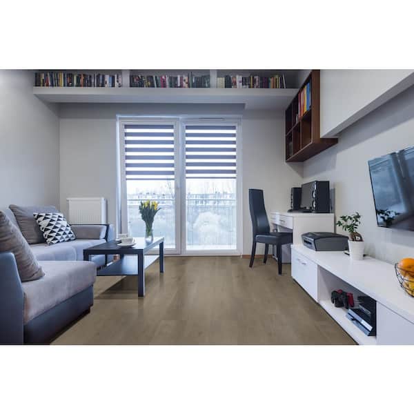 Briarwood Mist 12 MIL x 7 in. W x 48 in. L Waterproof Click Lock Luxury Vinyl Plank Flooring (23.76 sqft/case)
