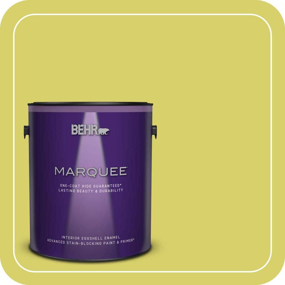 1 gal. #P340-4 Lime Tree Eggshell Enamel Interior Paint & Primer price history on PriceWatchPro
