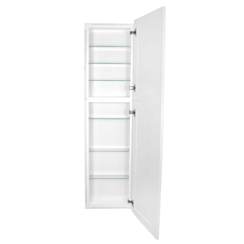 Silverton 14 in. x 62 in. x 4 in. Frameless Recessed Medicine Cabinet/Pantr