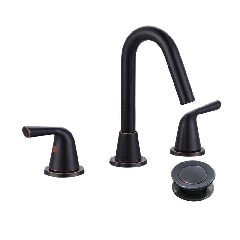 Reviews for ALEASHA 8 in. Widespread Double Handle Low-Arc