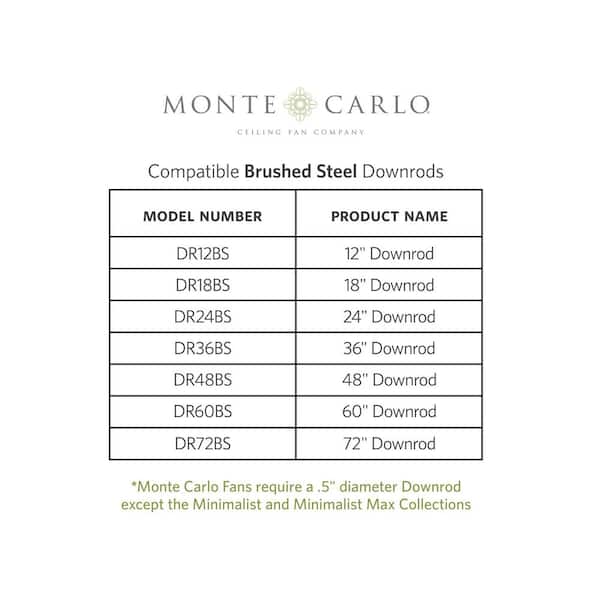 Generation Lighting - Colony Max 52 in. Transitional Brushed Steel Ceiling Fan with Silver and American Walnut Reversible Blades, Pull Chain