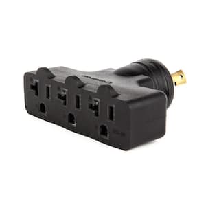 30 Amp 120-Volt L5-30P to (3X) 5-20R Generator Plug Adapter