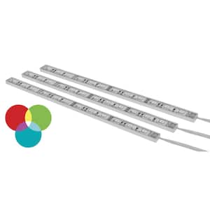 12 in. Undercabinet LED RGB Strip (3-Pack)