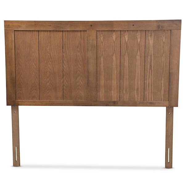 Baxton Studio Patwin Ash Walnut Queen Headboard