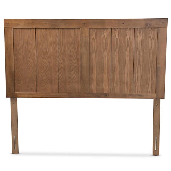 Baxton Studio Patwin Ash Walnut King Headboard