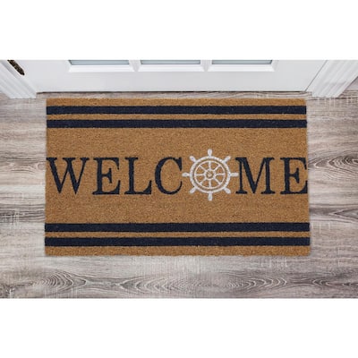 Infinity Custom Mats™ All-Weather Door Mat - STYLE: VINTAGE KEY