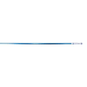 8.5 ft. to 15.25 ft. Blue Corrugated Adjustable Telescopic Pole for Vacuum Heads and Skimmers