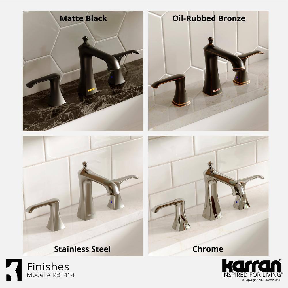 Woodburn Chrome Elegance 6.25'' Widespread Bathroom Faucet with Pop-Up Drain