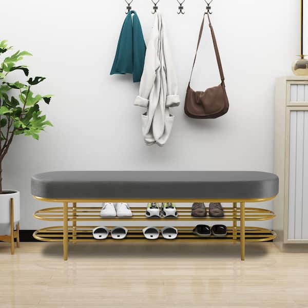 https://images.thdstatic.com/productImages/185dbab7-235b-4ac3-a7dc-65eb3504093f/svn/gray-j-e-home-shoe-storage-benches-gd-w22349683-31_600.jpg