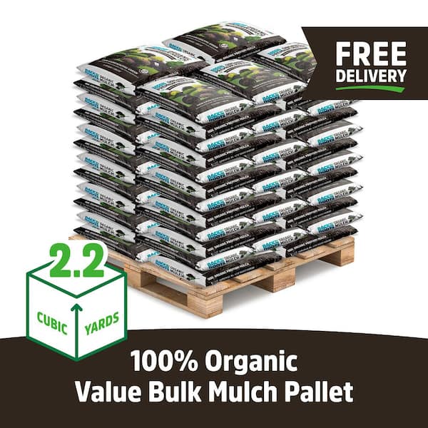 Back to the Roots Organic Value Bulk Mulch Pallet (60 1 cu. ft. bags)