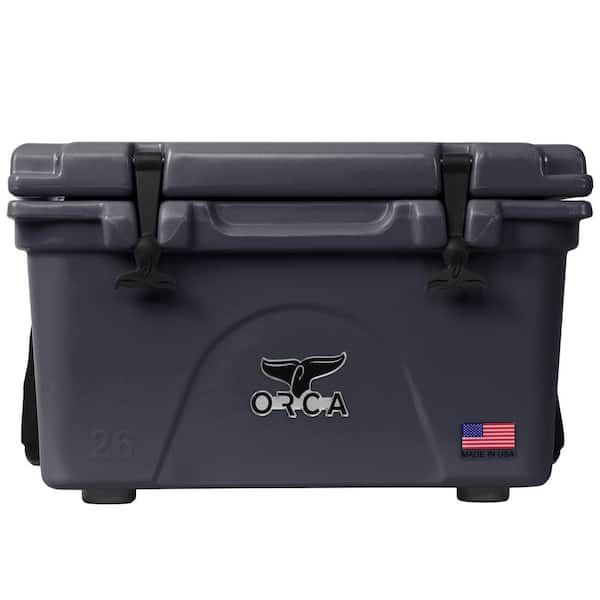 ORCA 26 qt. Hard Sided Cooler in Charcoal Grey