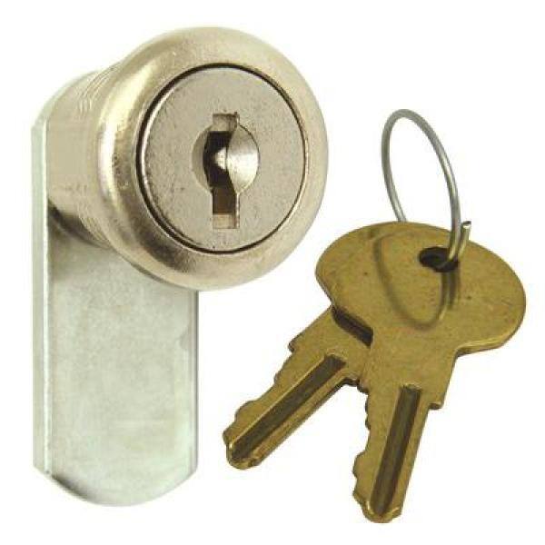 3/4" long barrel New Vintage Ilco High Security Cam Lock with 2 Cut Keys