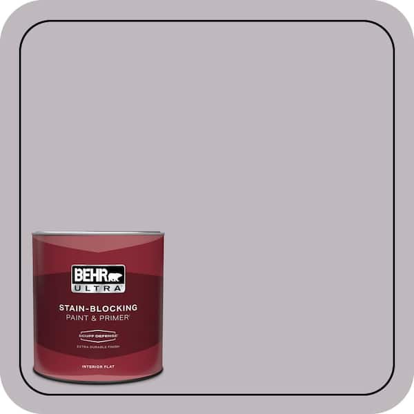 BEHR ULTRA 1 qt. #N570-2 Standing Ovation Extra Durable Flat Interior Paint & Primer