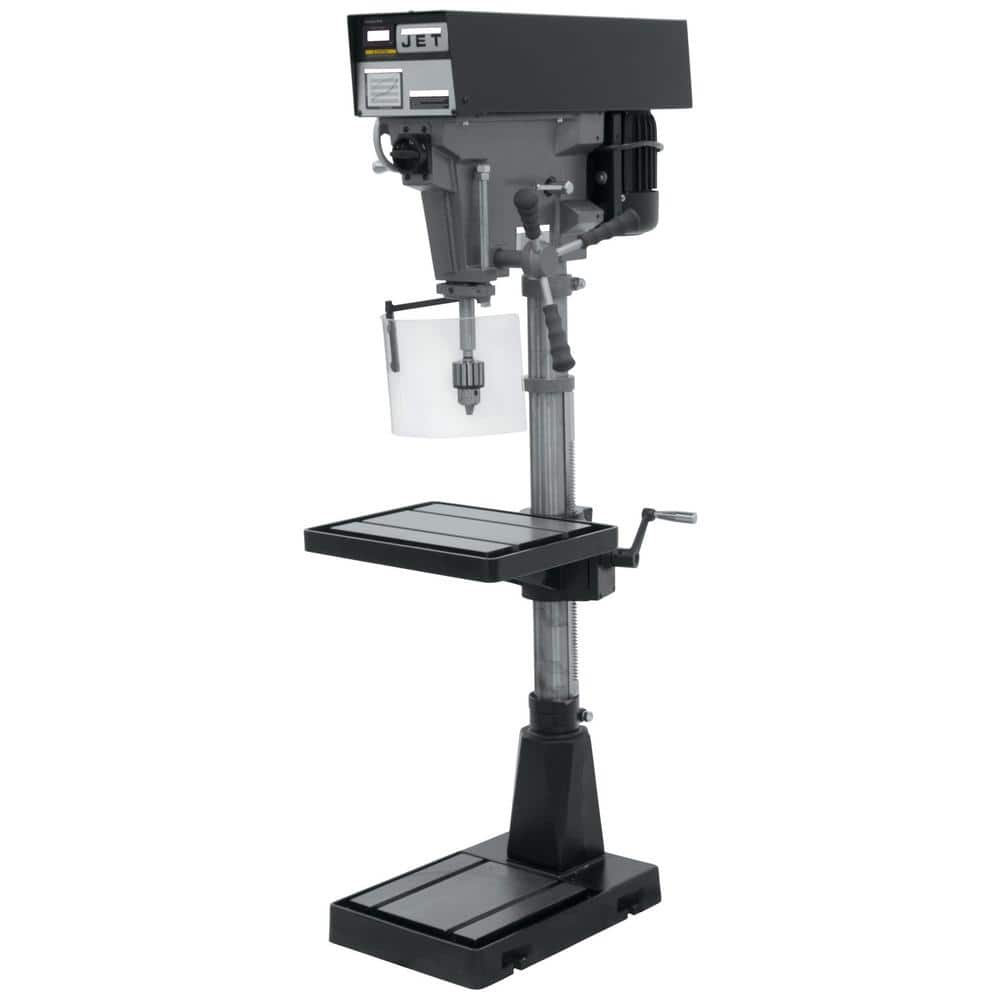 Jet 1 HP 15 in. Floor Standing Drill Press, Variable Speed, 115/230Volt, JA5816 354550 The