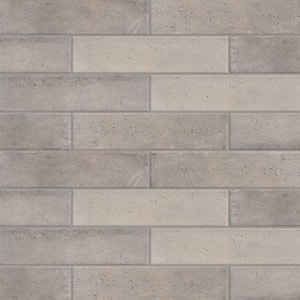 Capri Brick Fumo 2-1/2 in. x 10 in. Porcelain Floor and Wall Tile (5.13 sq. ft./Case)
