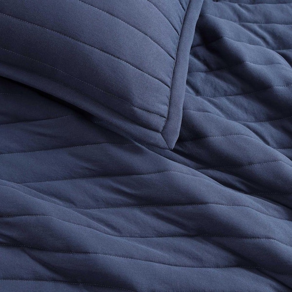 Tommy Hilfiger Classic Comfort 3-Piece Navy Blue Flannel Full