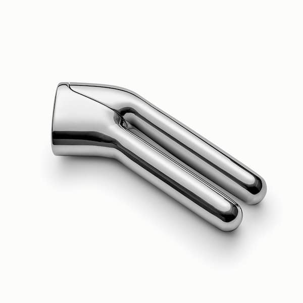 Unbranded Silver Stainless Steel Garlic Press