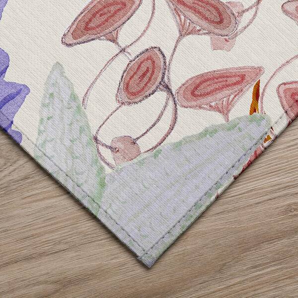 Surfside 5 ft. x 7 ft. 6 in. Ivory Geometric Indoor/Outdoor Area Rug