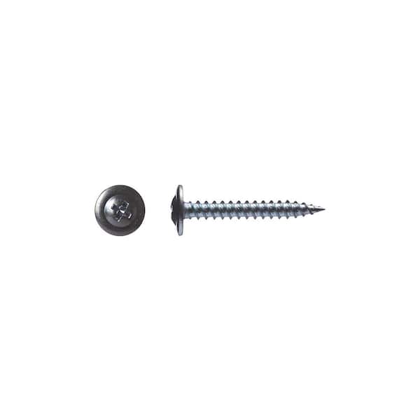 1 Length #2 Drill Point Combination Phillips-Slotted Drive Steel Self-Drilling Screw #8-18 Thread Size Pan Head Zinc Plated Finish Pack of 100 