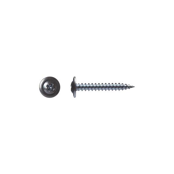 BIG TIMBER #8 x 1/2 in. Phillips Drive Modified Truss Head Zinc Self-Drilling Screw (278-Pack)