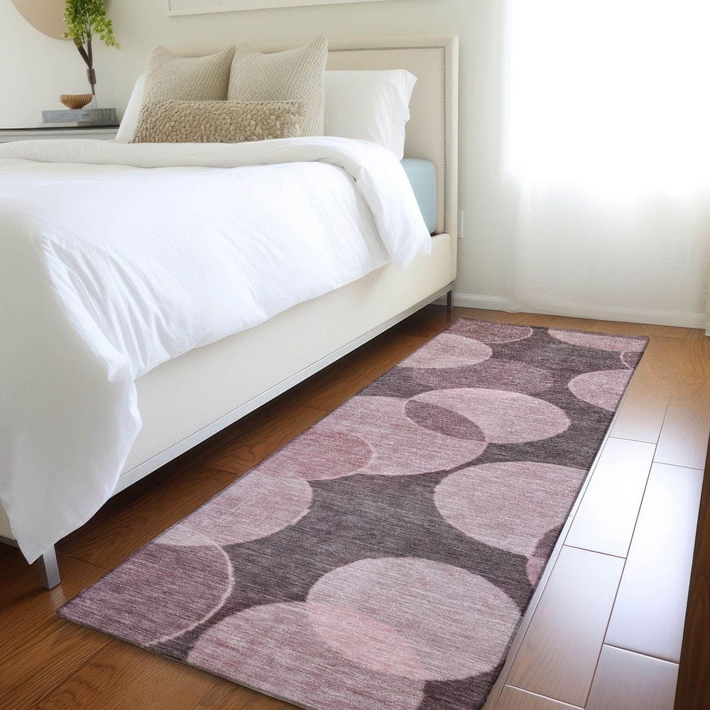 Chantille Machine Washable Indoor/Outdoor Abstract ACN1751 Blush 2 ft. 3 in. x 7 ft. 6 in. Runner Rug price history on PriceWatchPro