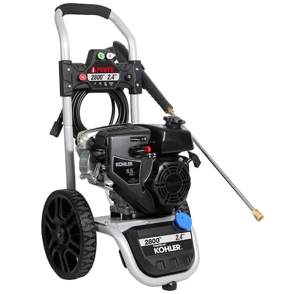 A-iPower PWF2800KH 2800 PSI 2.4 GPM Kohler Cold Water Gas Pressure Washer - 2