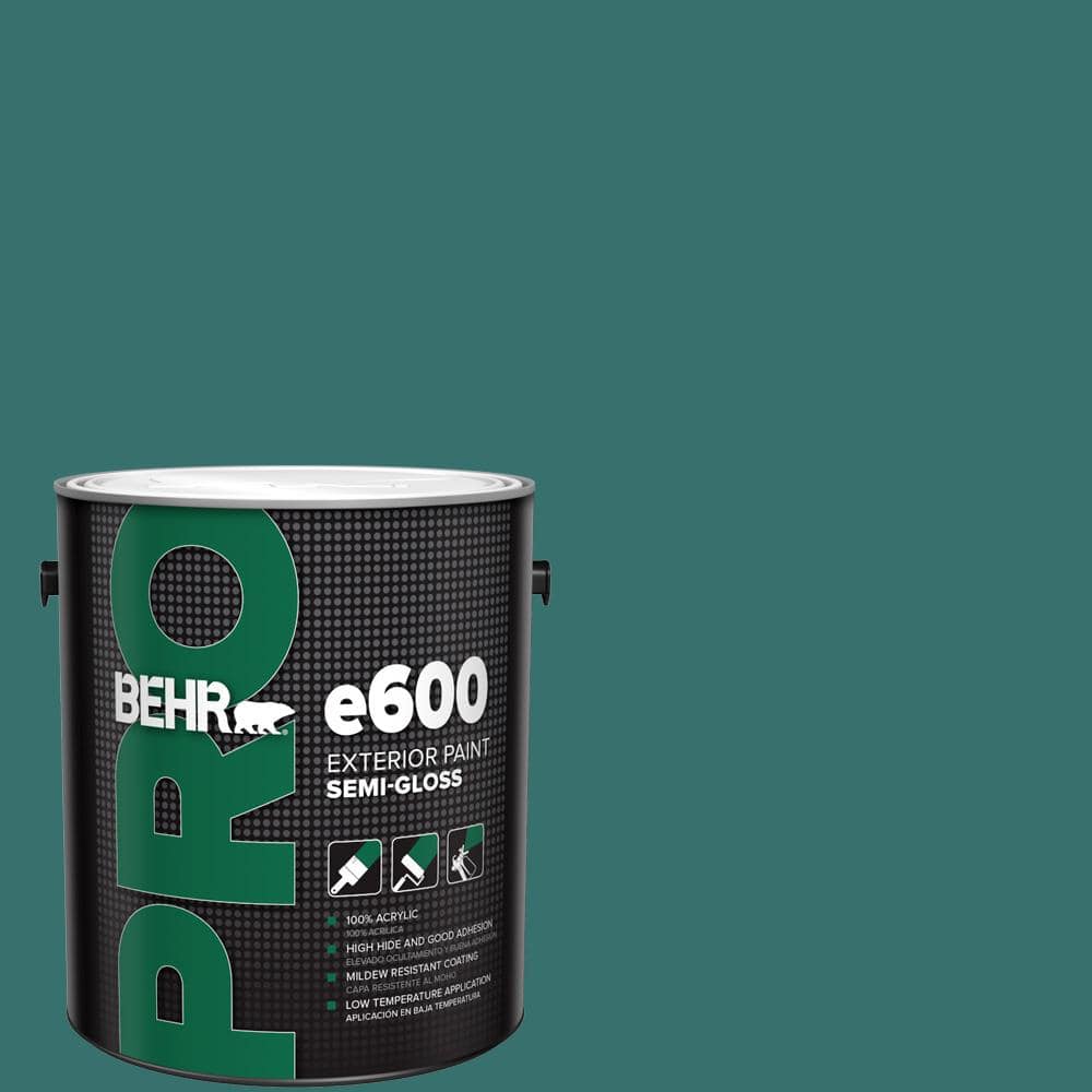 1 gal. #500D-7 Caribbean Green Semi-Gloss Exterior Paint price history on PriceWatchPro