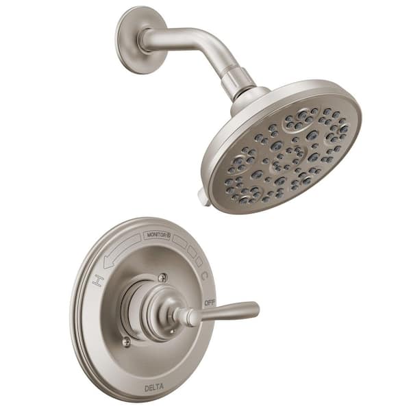 Roe 1-Handle Shower Trim in Stainless (Valve Not Included)