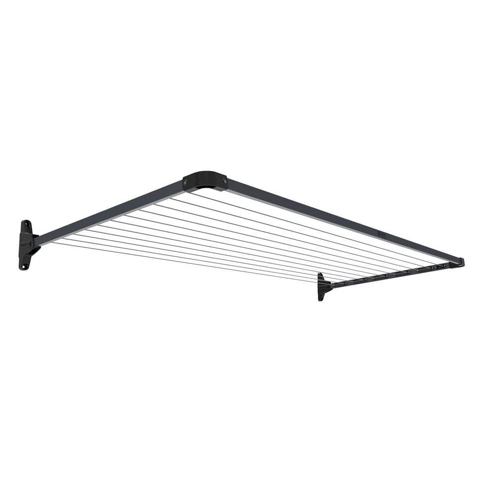 Metal Part Drying Rack DAYTEK Mk2 Single Iron Gray 8x88x39 Metal Wall Mounted Drying Rack-73.5 ...