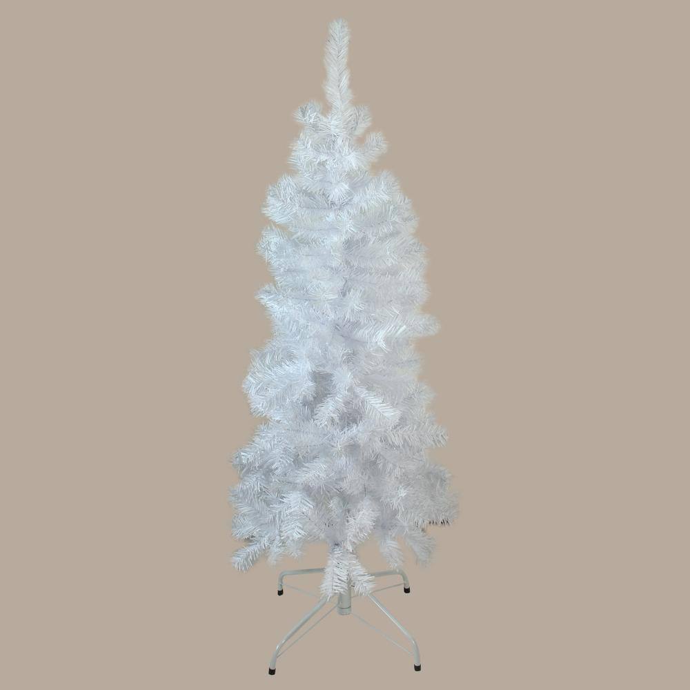 UPC 715833000027 product image for Northlight 4.5 ft. x 24 in. Unlit White Winston Pine Pencil Artificial Christmas | upcitemdb.com