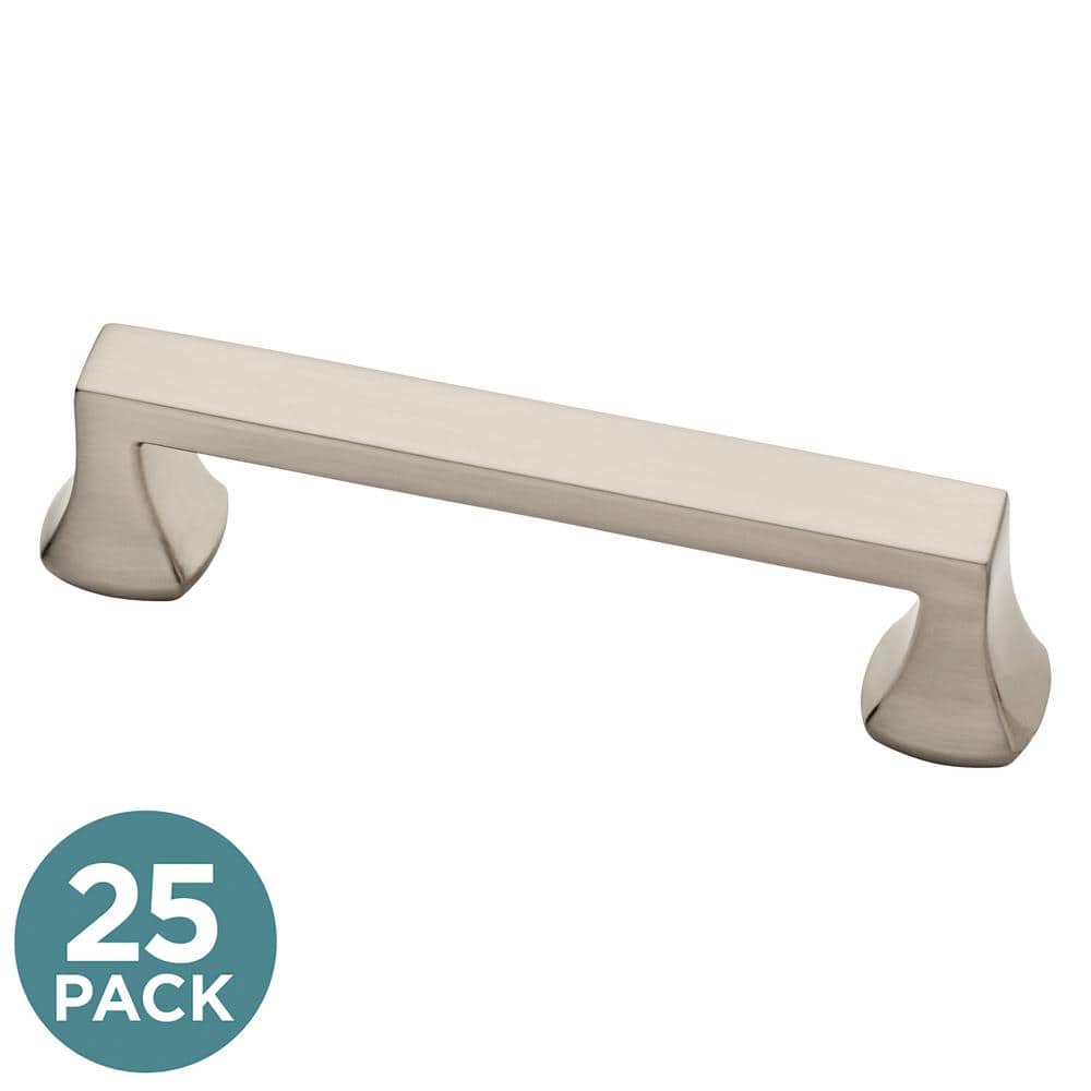 Liberty Mandara 3-3/4 in. (96 mm) Classic Satin Nickel Cabinet Drawer Bar Pulls (25-Pack) P36130C-SN-K2 Sansujyuku sansujyuku.com