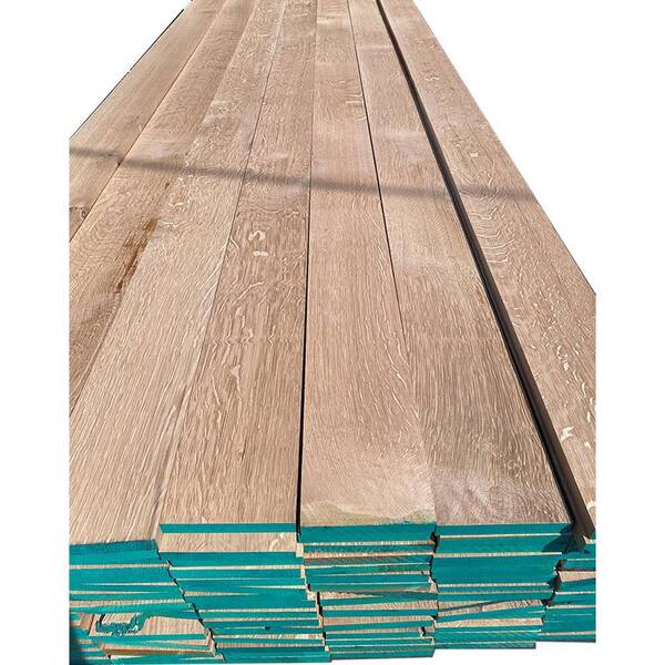 thumbnail image 2 of Kiln Dried American White Oak Boards – 27mm Thick, Rough Sawn, Various Lengths (500-2450mm) 2 of 4