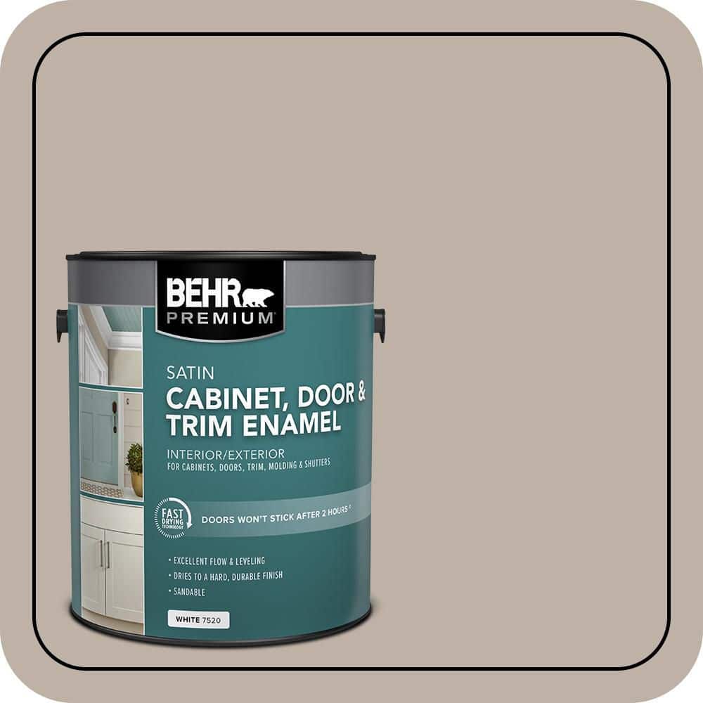 BEHR PREMIUM 1 gal. #N220-3 Smokestack Satin Enamel Interior