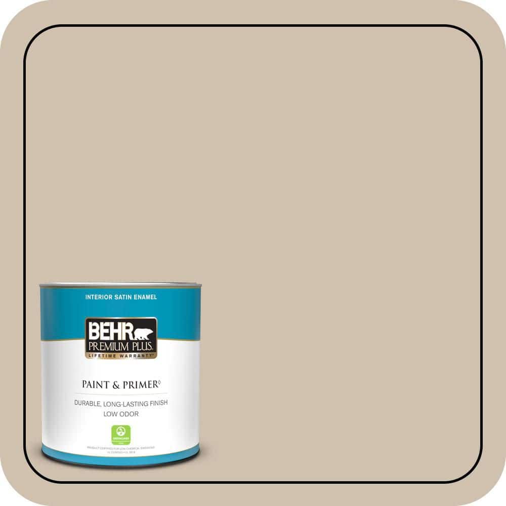 1 qt. Home Decorators Collection #HDC-NT-13 Merino Wool Satin Enamel Low Odor Interior Paint & Primer price history on PriceWatchPro