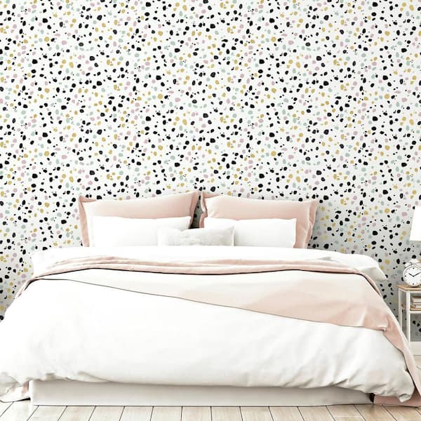 Floyd Multi-Colored Terrazzo Wallpaper Sample
