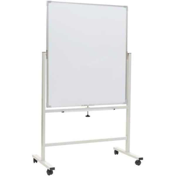 Excello 36 in. x 42 in. Reversible Whiteboard on Wheels (White)