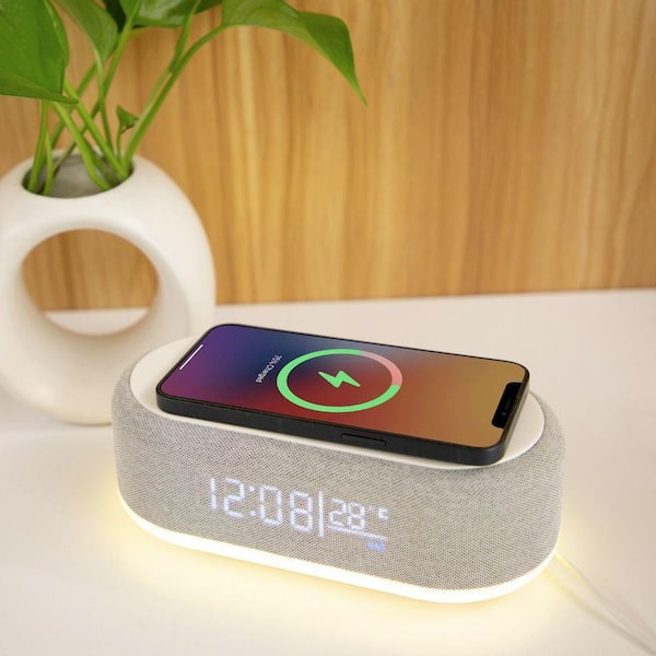 Westclox Wireless Speaker Alarm Clock 71091 - The Home Depot