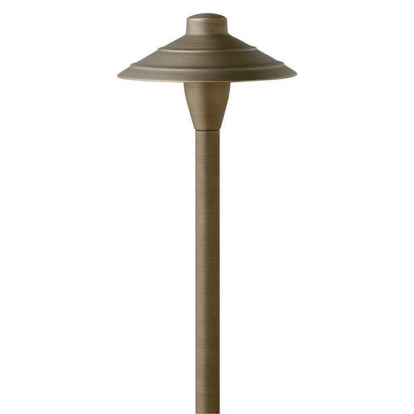 Hinkley Lighting Low-Voltage 20-Watt Matte Bronze Hardy Island Cast Brass Path Light