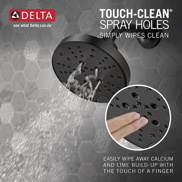 R boy H2Okinetic® 5-Setting Contemporary Raincan Shower Head in