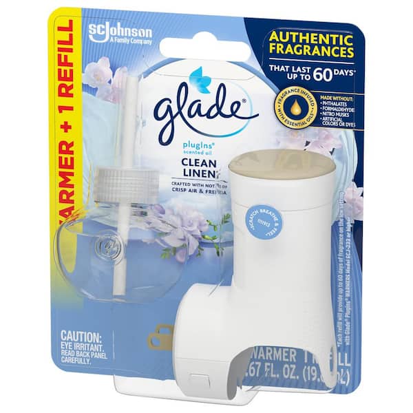 Glade PlugIns Refills Air Freshener, Scented and Essential Oils