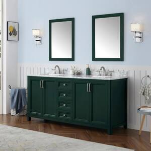 3 Piece Bathroom Vanity Set Green 