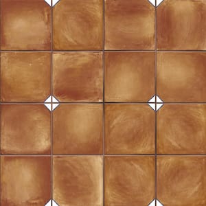Sentier des Ocres Coin 7-7/8 in. x 7-7/8 in. Porcelain Floor and Wall Tile (7.2 sq. ft./Case)